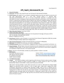 Thumbnail of Assay Description Documents